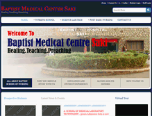 Tablet Screenshot of baptistmedicalcentersaki.com